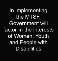 MTSF 2019-2024 Focus Area